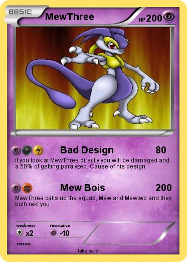 Pokemon MewThree