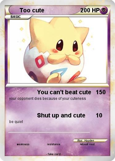 Pokemon Too cute