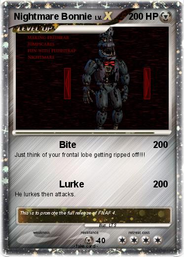 Pokemon Nightmare Bonnie