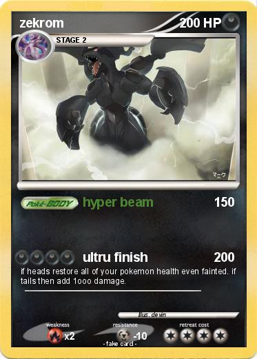 Pokemon zekrom