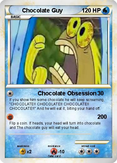 Pokemon Chocolate Guy