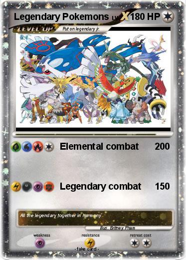 Pokemon Legendary Pokemons
