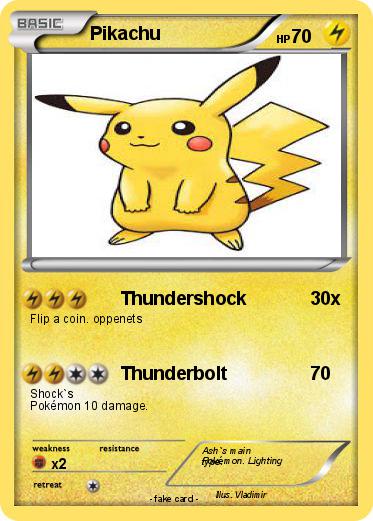 Pokemon Pikachu