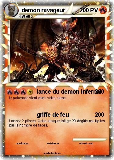 Pokemon demon ravageur