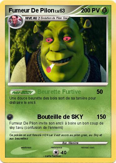 Pokemon Fumeur De Pilon
