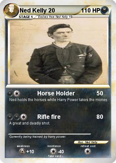 Pokemon Ned Kelly 20