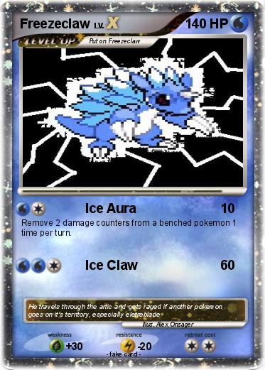 Pokemon Freezeclaw