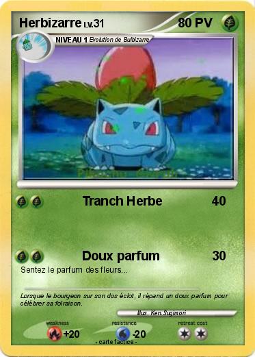 Pokemon Herbizarre