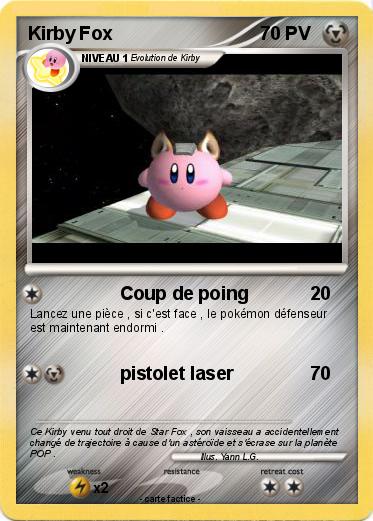 Pokemon Kirby Fox