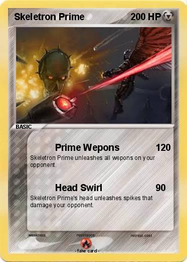 Pokemon Skeletron Prime