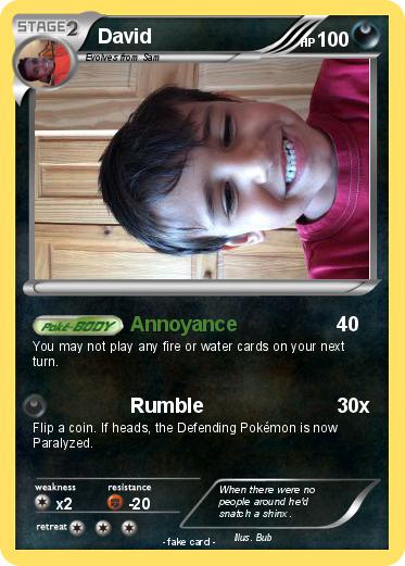 Pokemon David