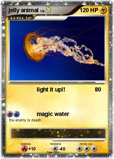 Pokemon jelly animal