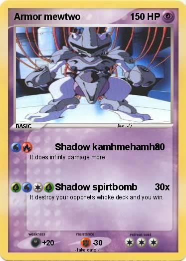Pokemon Armor mewtwo