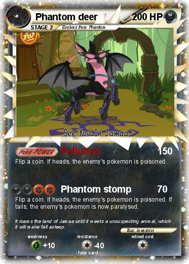 Pokemon Phantom deer