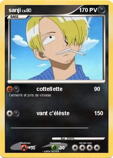 Pokemon sanji