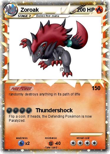 Pokemon Zoroak