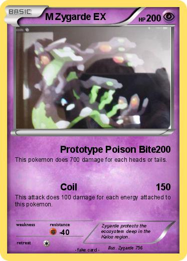 Pokemon M Zygarde EX