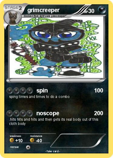 Pokemon grimcreeper