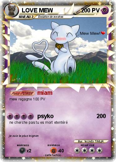 Pokemon LOVE MEW
