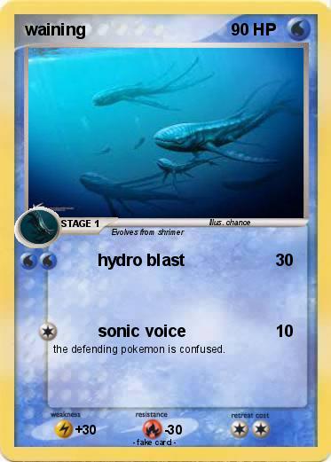 Pokemon waining