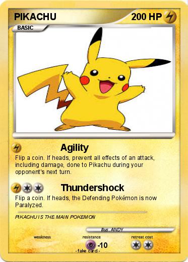 Pokemon PIKACHU