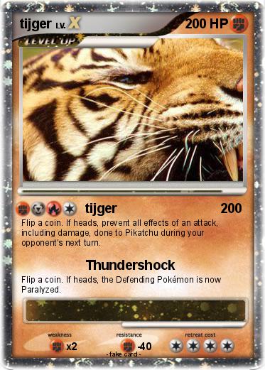 Pokemon tijger