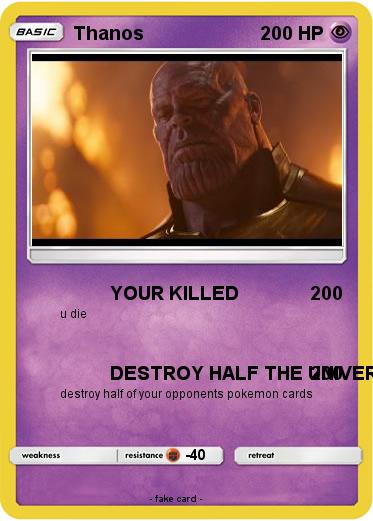 Pokemon Thanos