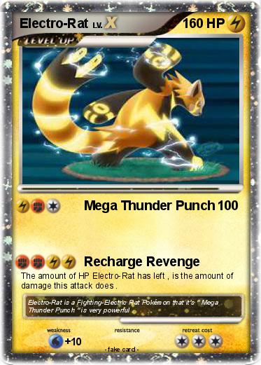 Pokemon Electro-Rat
