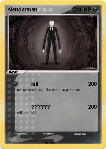Pokemon slenderman