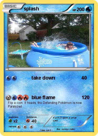 Pokemon splash