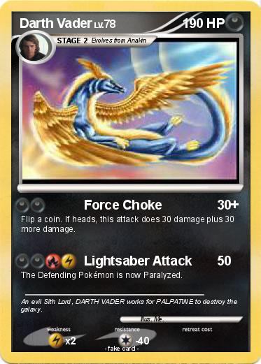 Pokemon Darth Vader