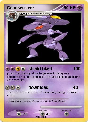 Pokemon Genesect