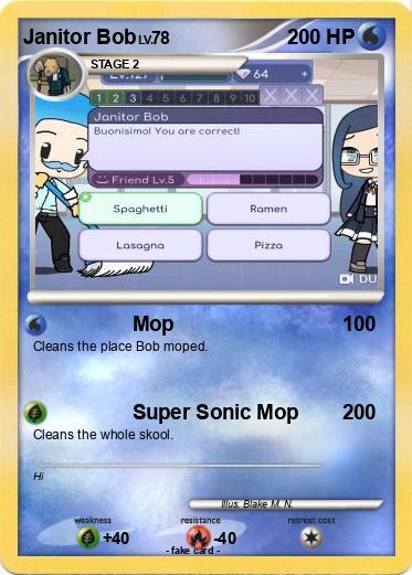 Pokemon Janitor Bob