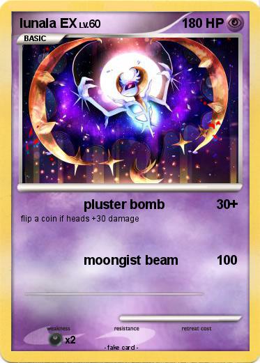 Pokemon lunala EX