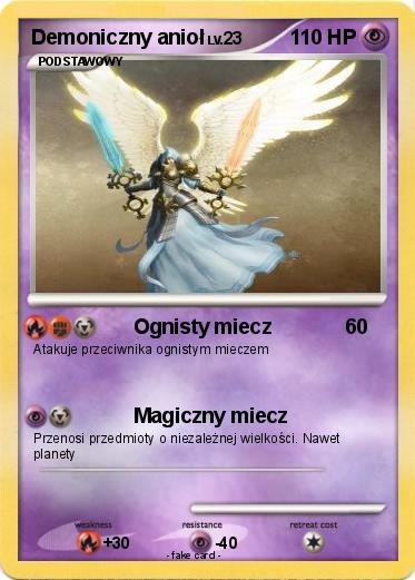 Pokemon Demoniczny anioł