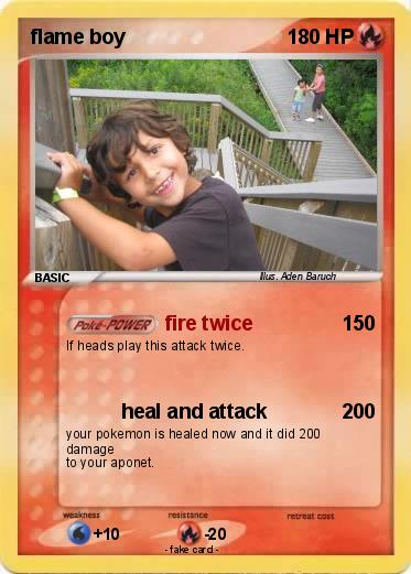 Pokemon flame boy