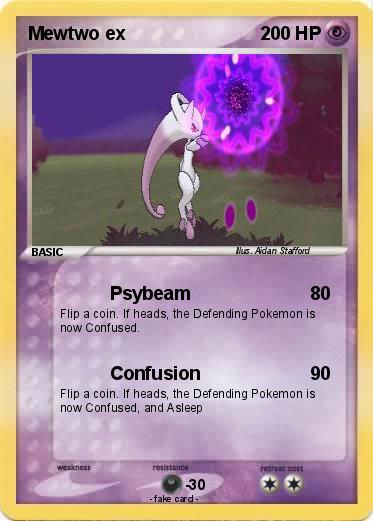 Pokemon Mewtwo ex