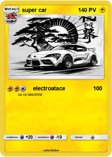 Pokemon super car