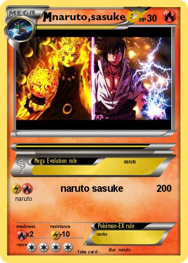 Pokemon naruto,sasuke
