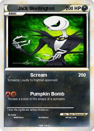 Pokemon Jack Skellington