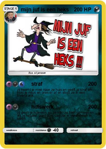 Pokemon mijn juf is een heks