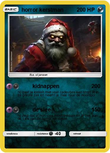 Pokemon horror kerstman