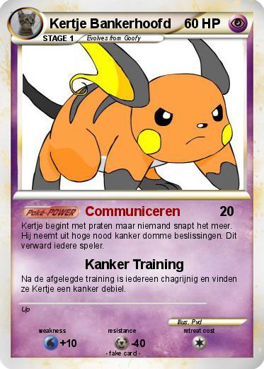 Pokemon Kertje Bankerhoofd