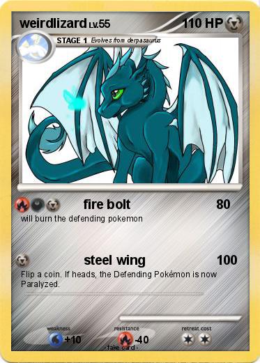 Pokemon weirdlizard