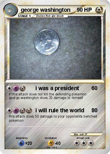 Pokemon george washington