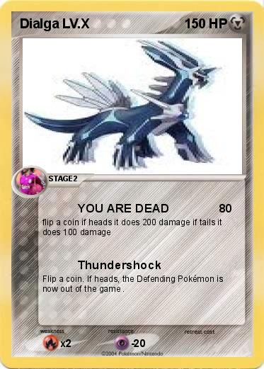 Pokemon Dialga LV.X