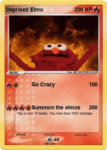 Pokemon Deprised Elmo