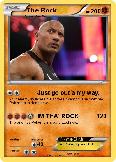 Pokemon The Rock