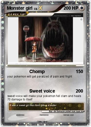 Pokemon Monster girl