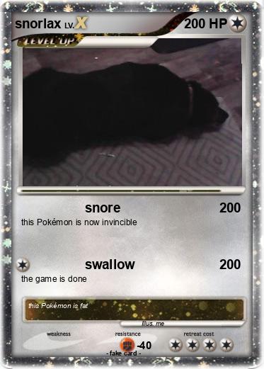 Pokemon snorlax